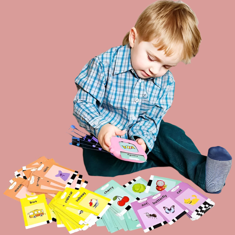 Talking Flash Cards Alphabet Toy Alphabet Toys Learning Machine Montessori Sensory Reading Toy for Boy Girl